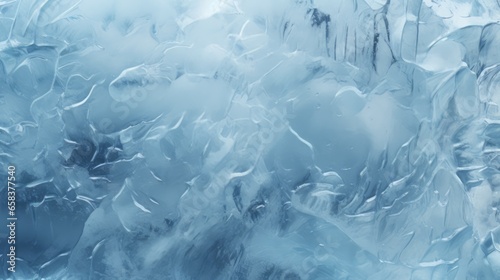 Wallpaper Mural Ice texture close-up photo Torontodigital.ca
