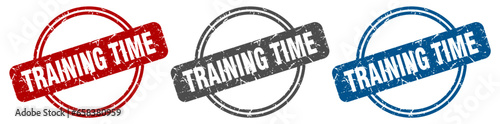 training time stamp. training time sign. training time label set