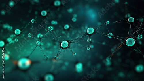 Black computer graphics background, in the style of medical themes, light emerald, shaped canva