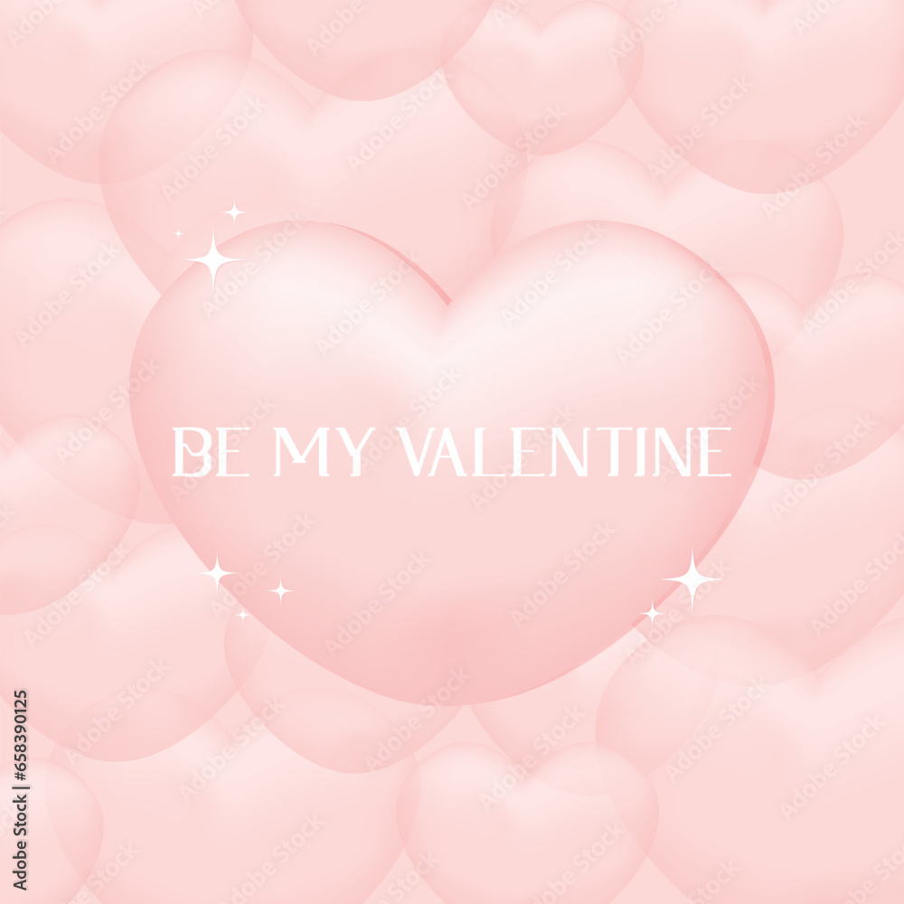 Y2k modern posters with Valentine's Day. Vector illustration