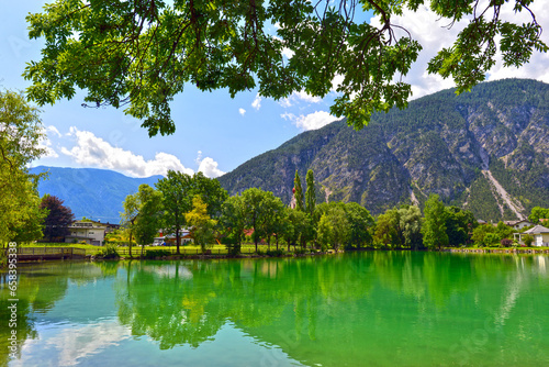 Nassereithersee in Nassereith, Bezirk Imst in Tirol (Österreich) photo