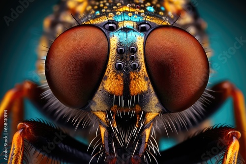 Macrozoom of insect eyes and their amazing details  © PinkiePie