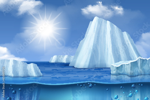 Iceberg Glacier Realistic