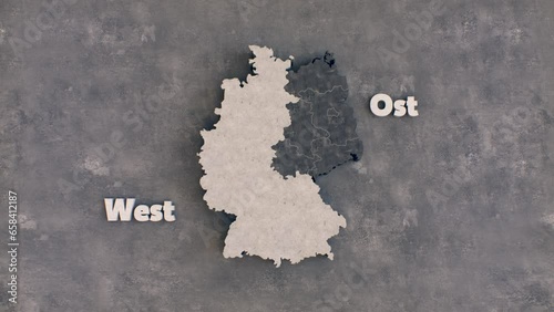 Ostdeutschland Westdeutschland
