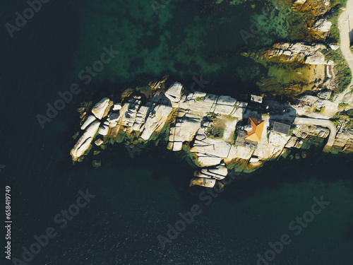 Faro de Galicia en drone