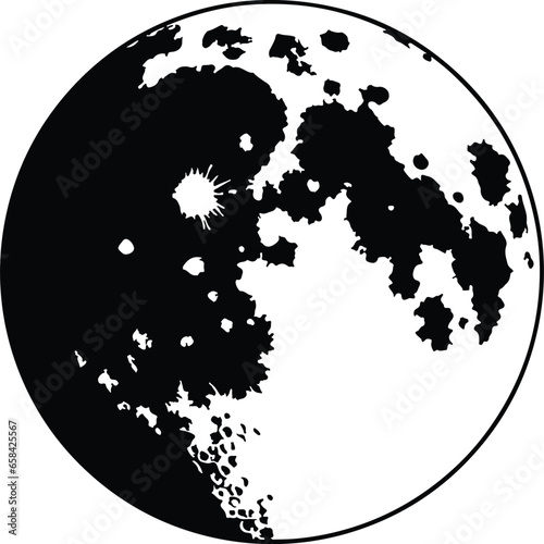 Full Moon Space Celestial Body
