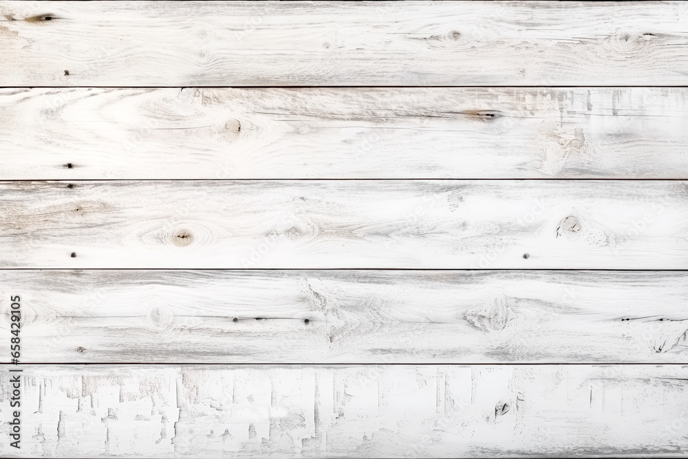 Naklejka premium Farmhouse wooden background. White vintage wood texture