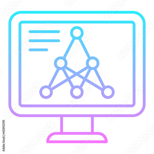 Data Science Gradient Icon photo