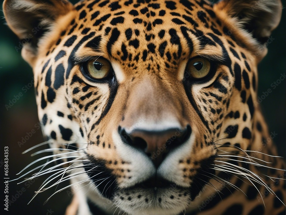 close up portrait of a leopard close up portrait of a leopard
