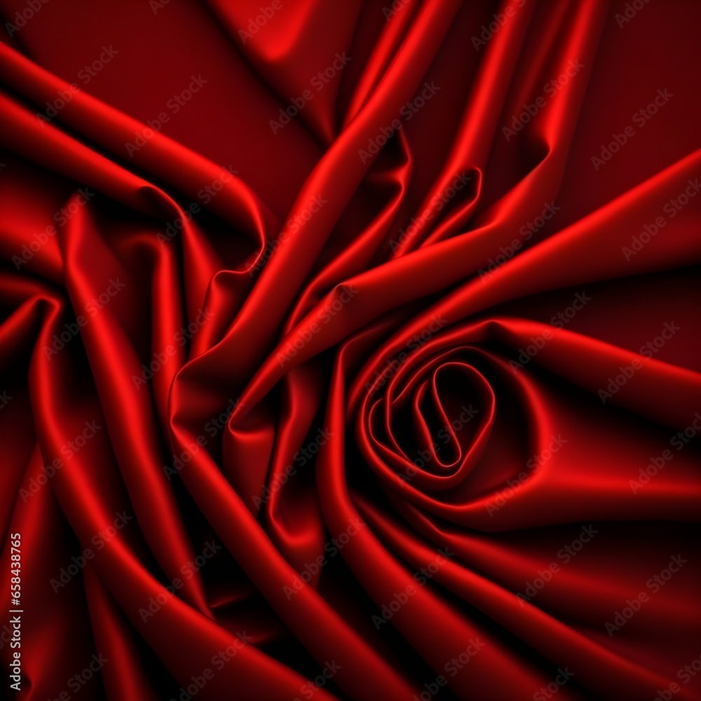 Obraz premium red silk background