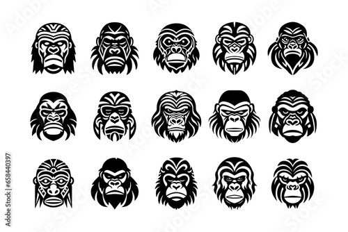 Silhouette Gorilla Collection