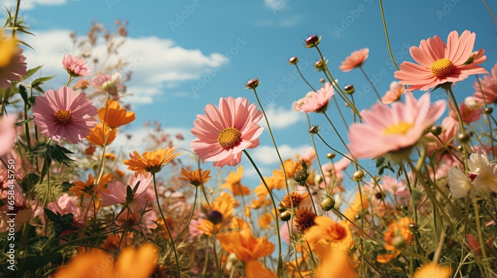 flowers in the field