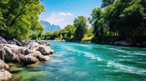 the river in the forest