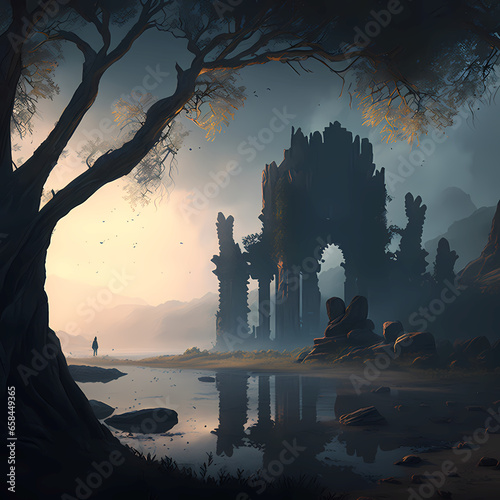 Eerie Castle
