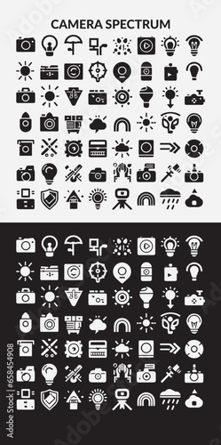 "camera Iconic Spectrum: Diverse Icons for Every Purpose"