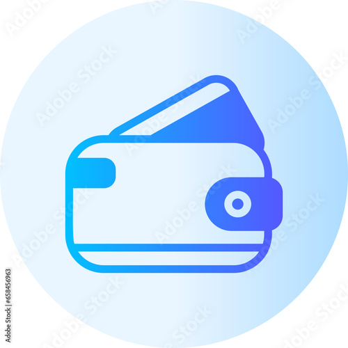 wallet gradient icon