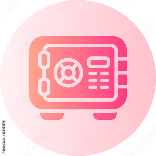 safebox gradient icon
