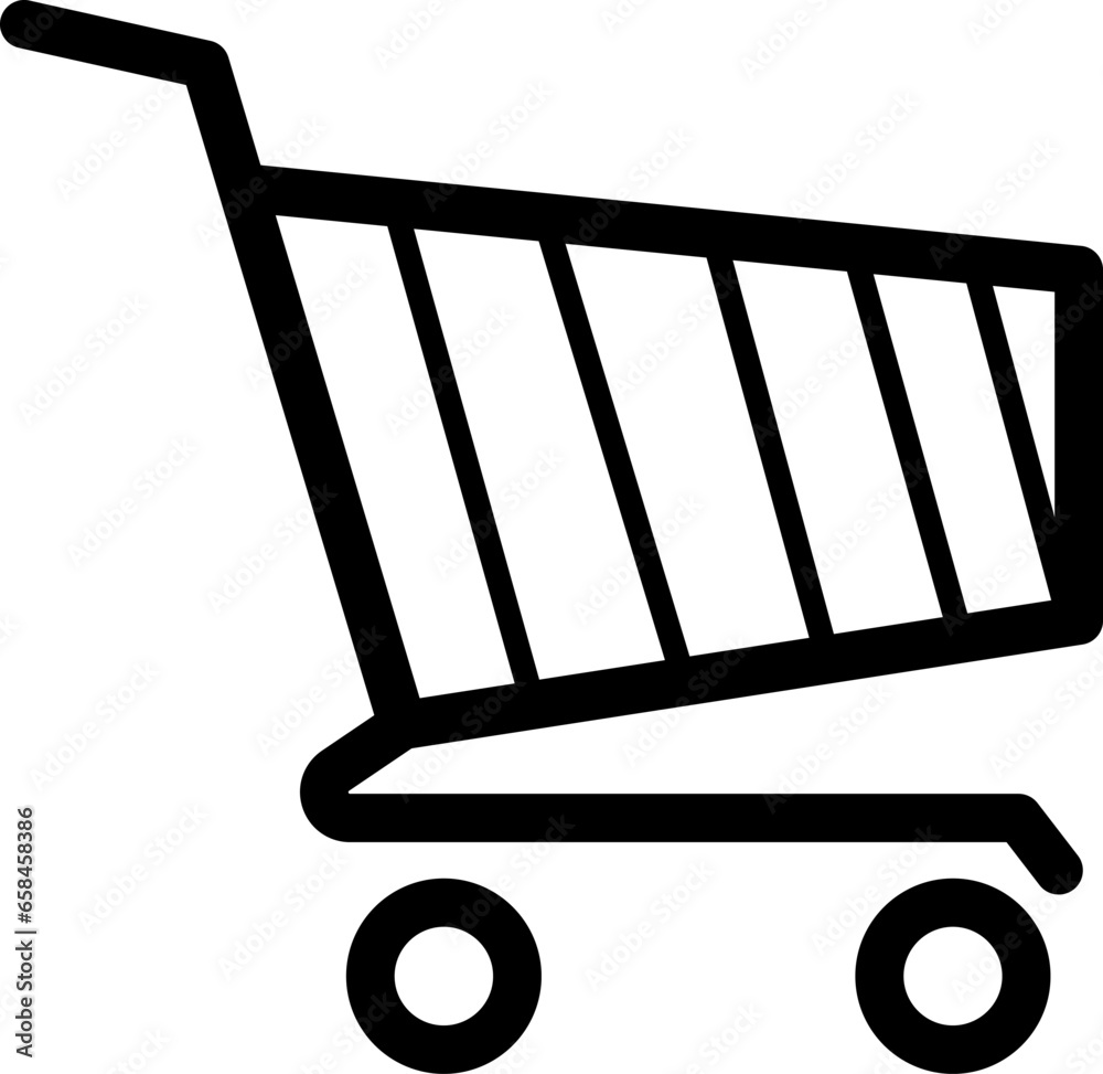 shopping cart with clipping path vector shopping cart with clipping path vector