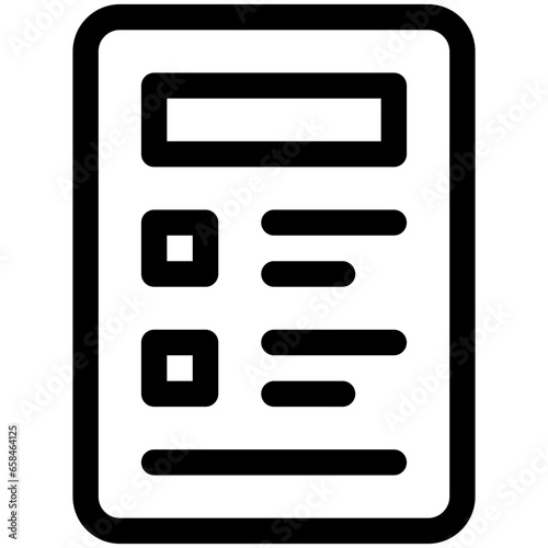 guideline icon
