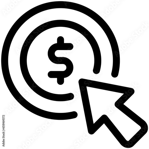 pay per click icon