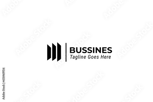 finance and accounting logo with flat design style suitable for financial business, bank company, and other services