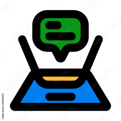 hologram message
