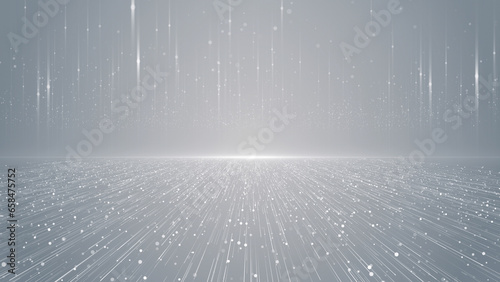 Particles abstract white event business clean bright glitter concert openers medical background