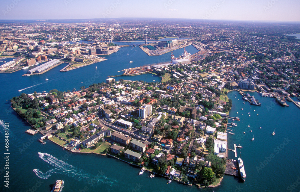 Fototapeta premium The Sydney suburb of Balmain.