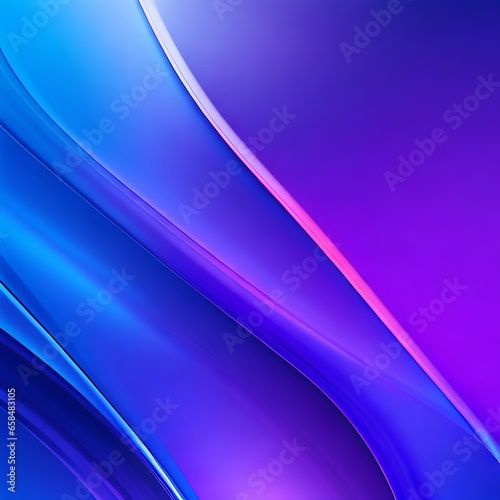 Vivid Violet-Blue Gradient Abstract Background