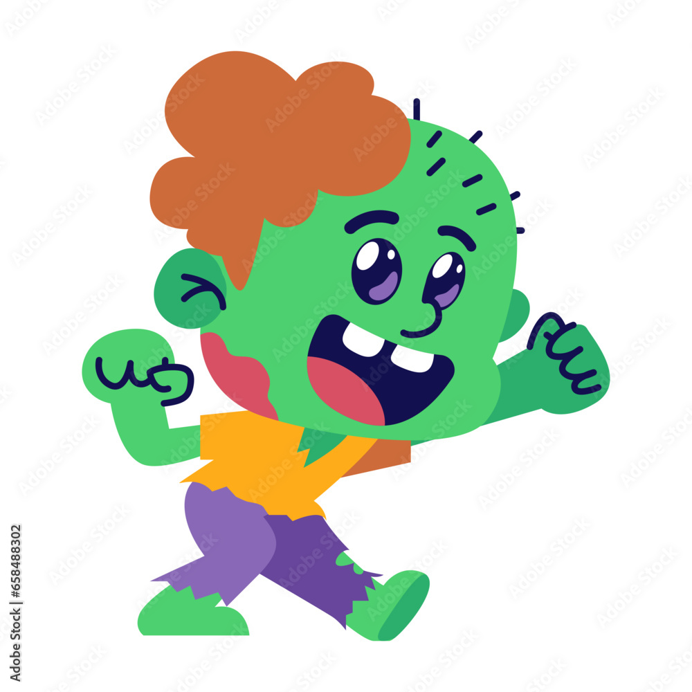 Zombie character dancing Zombie character dancing