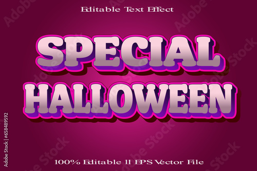 Special Halloween Editable Text Effect