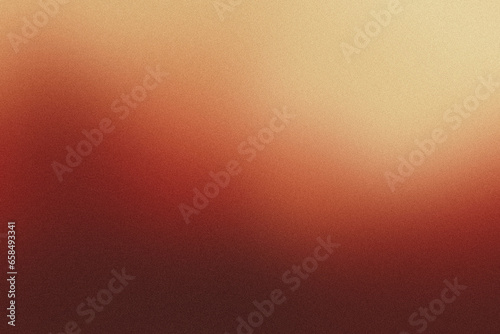 brown orange cream , abstract background shine bright light and glow template empty space , grainy noise grungy texture color gradient rough 