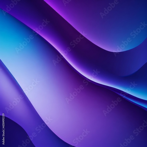 Vivid Violet-Blue Gradient Abstract Background