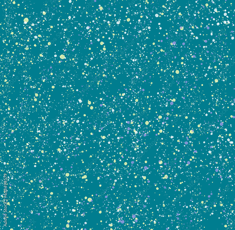 Fototapeta premium Turquoise blue polka dot background