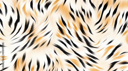 Tiger pattern texture  Tiger vector  Tiger fur texture Luxury Decorative Textile Patterns for famous banners. Designed for use in wallpaper  curtain carpet clothing Batik illustration.Generative Ai