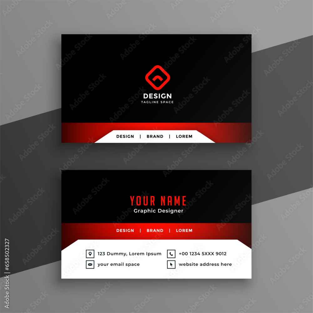double sided corporate identity card layout a ready to print design double sided corporate identity card layout a ready to print design