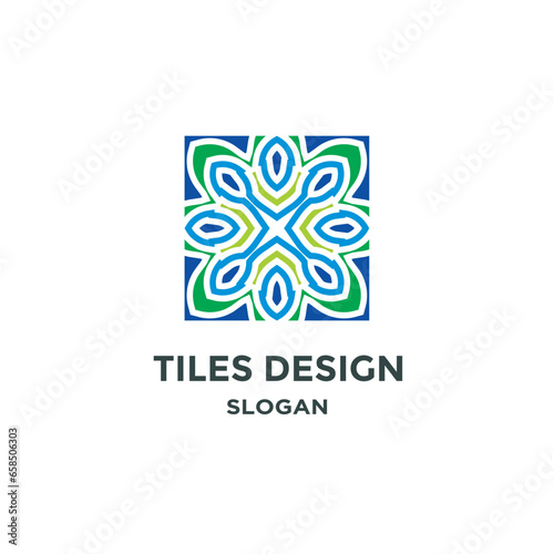 Wallpaper Mural Original Modern Tiles Ceramic Ornament Decor Torontodigital.ca