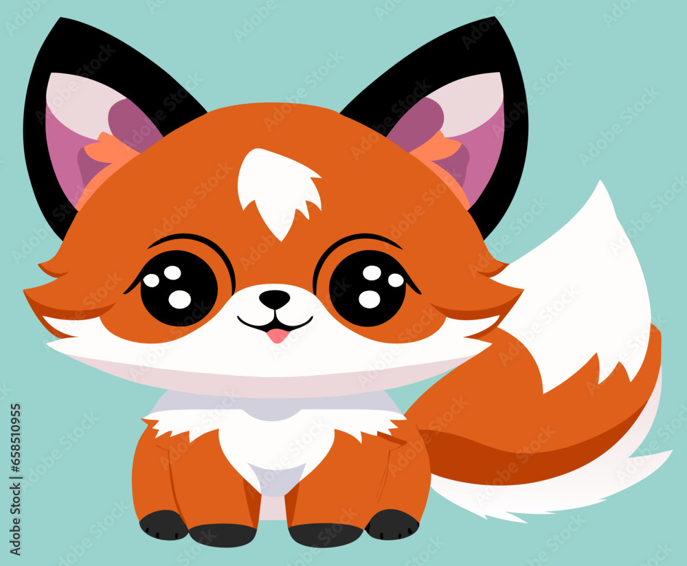 Obraz premium Wolf cute