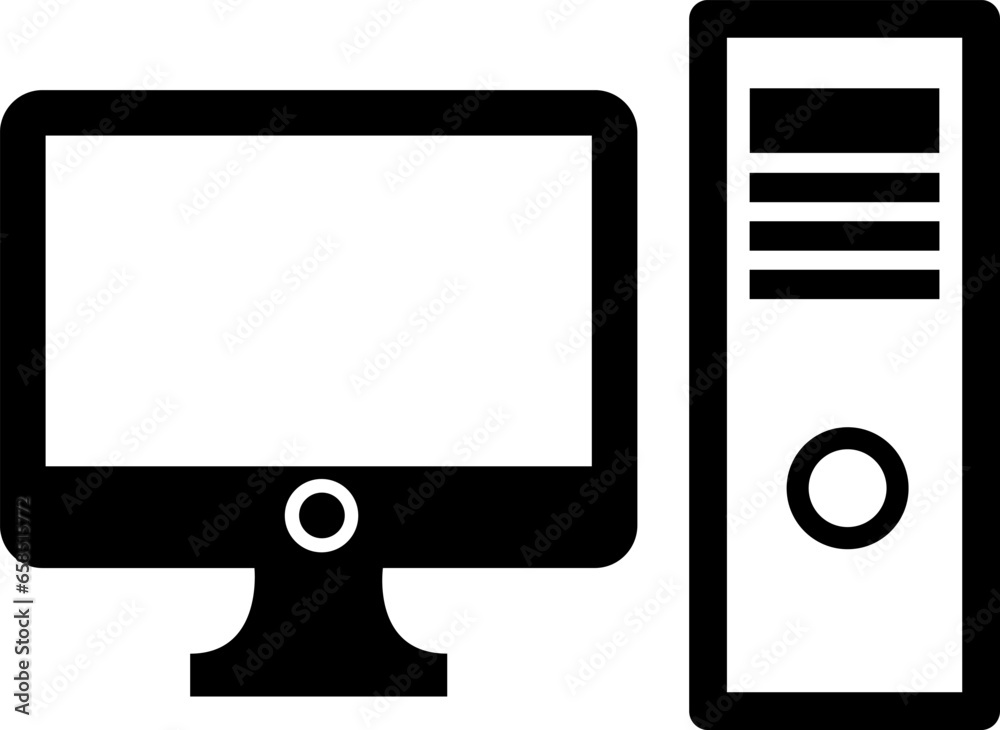computer monitor and computer