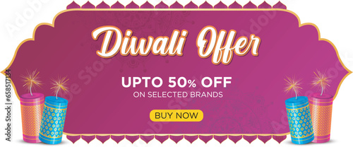 Diwali Offer, Sale Advertisement, Banner, Poster, Design vector template, Creative flyer concept, Graphic design element photo