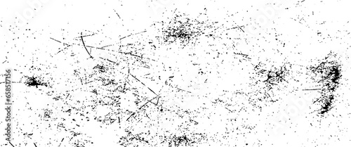 Dust overlay distress grainy grungy effect, grunge black and white pattern, monochrome particles abstract texture. 