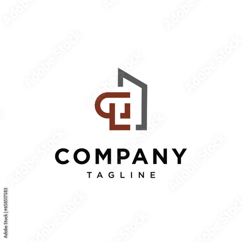 
Letter G L Building logo icon vector template.eps