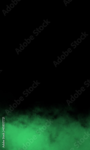 Green color powder explosion isolated on black background. Royalty high-quality free stock photo image Freeze motion of blue powder exploding. Colorful dust explode. Paint Holi, dust particles splash
