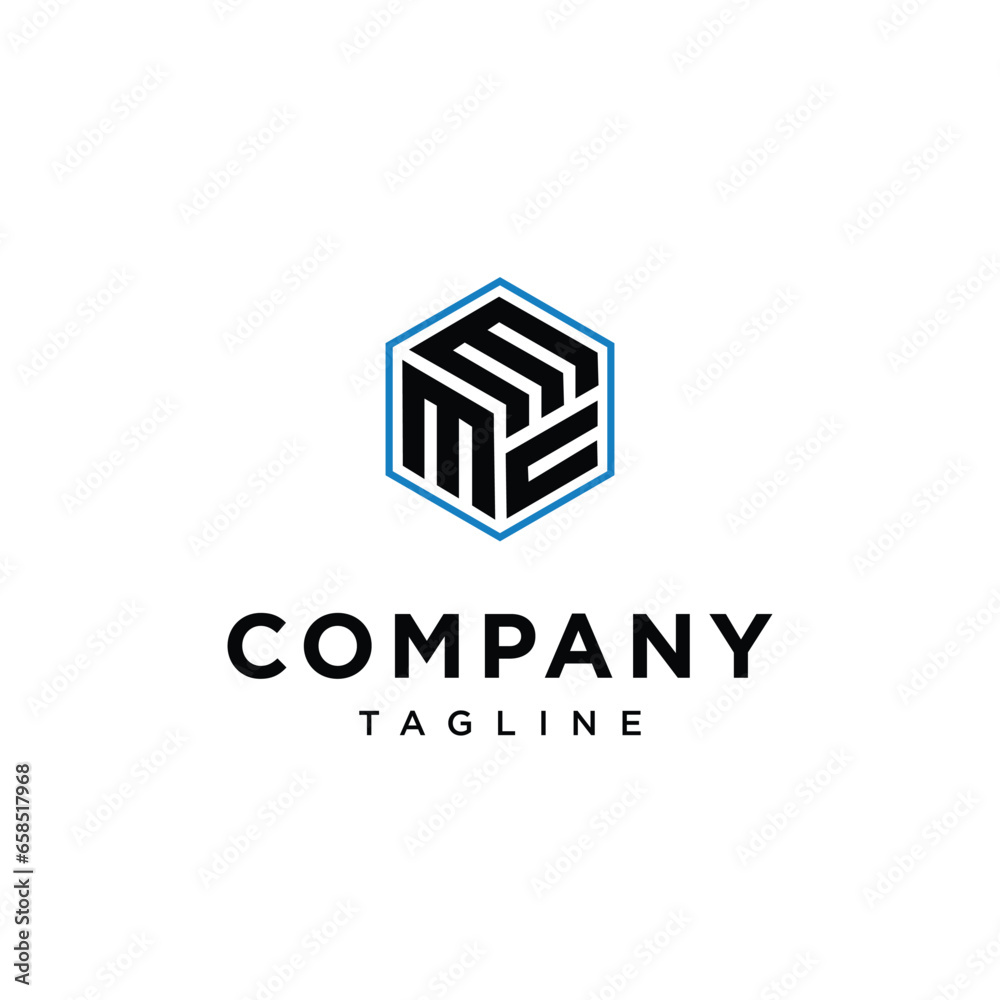 MCM box monogram logo icon vector template.eps MCM box monogram logo icon vector template.eps