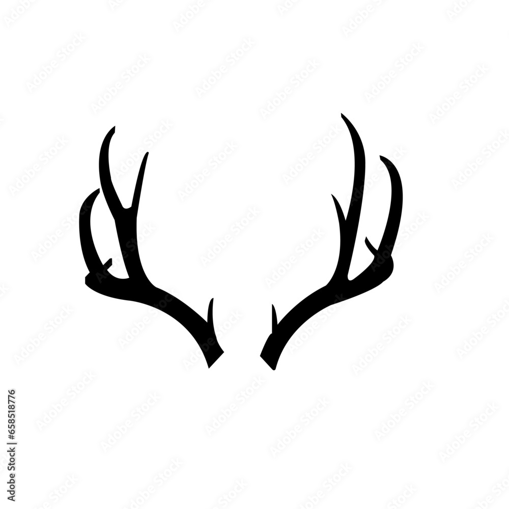 Reindeer Antlers – Nature-Inspired Silhouette Art Reindeer Antlers – Nature-Inspired Silhouette Art