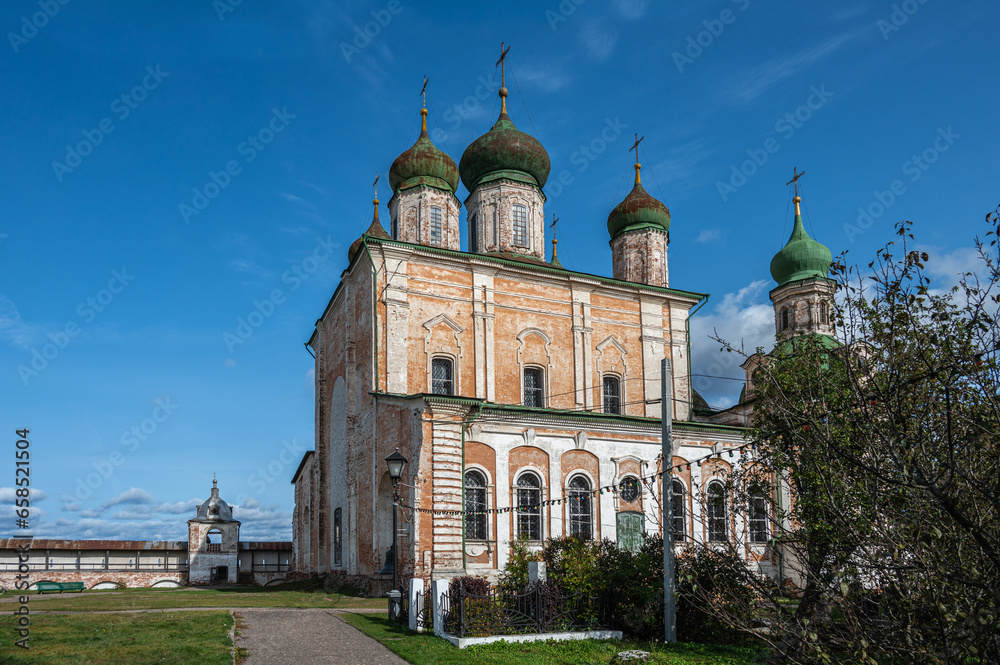 Assumption Cathedral. Goritsky Assumption Monastery. Pereslavl-Zalessky, Russia.