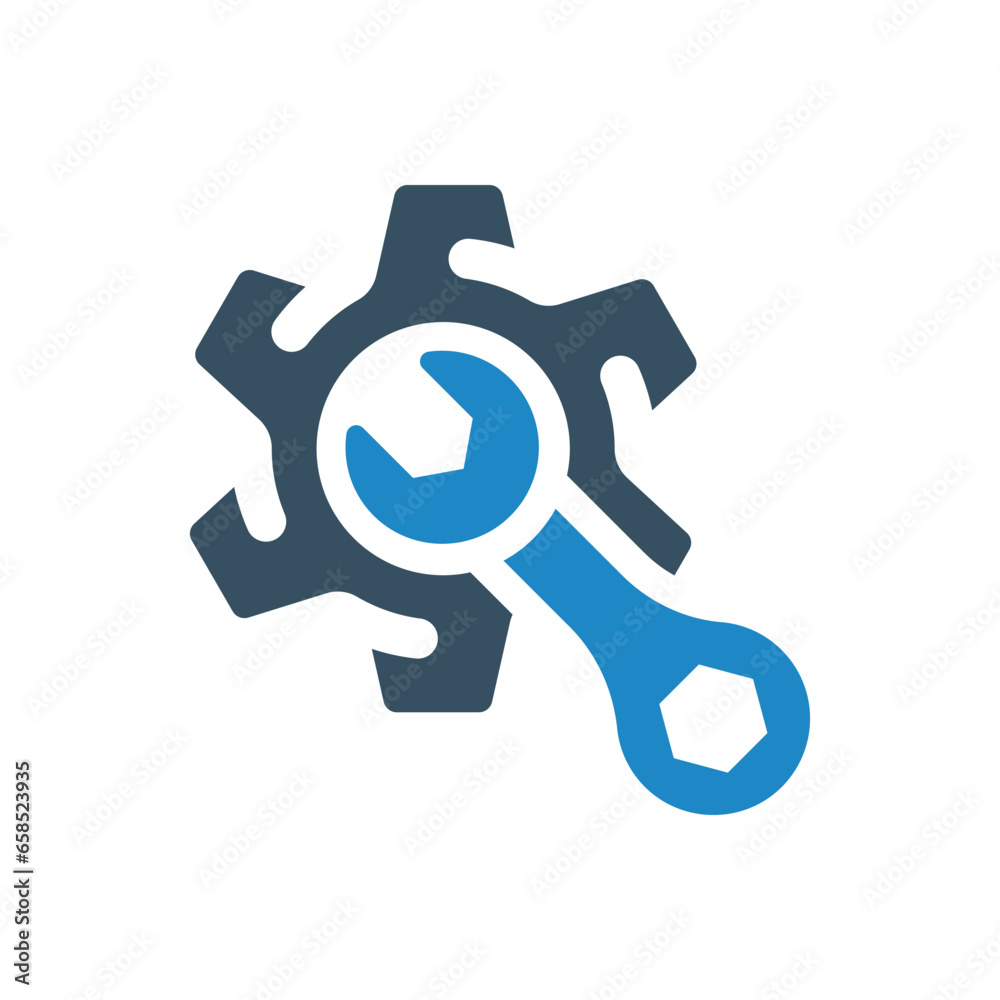 wrench icon vector illustration wrench icon vector illustration