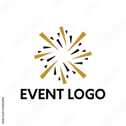 events logo design vector