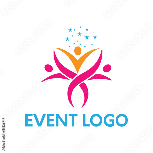 events logo design vector
