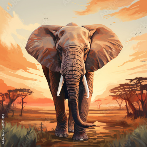 Elephant , national park , Tourism